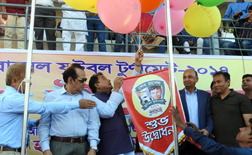 মাগুরায় শেখ রাসেল ফুটবল টুর্নামেন্টের উদ্বোধন করলেন পরিকল্পনামন্ত্রী