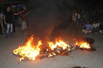 ময়মনসিংহে জাপা-যুবলীগ সংঘর্ষ, গুলি, আহত ২