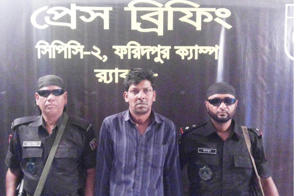 ফরিদপুরে মেয়েকে যৌন হয়রানির অভিযোগে বাবা আটক