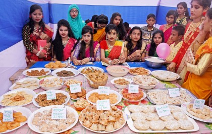 বগুড়ায় নানা আয়োজনে পালিত হল নবান্ন উৎসব