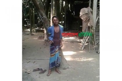লক্ষ্মীপুরে শিশু শ্রমিককে গাছে বেঁধে নির্যাতন
