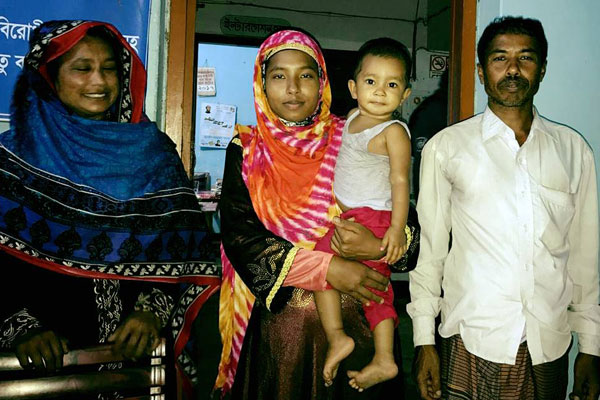মায়ের কোলে ফিরলো তুবা