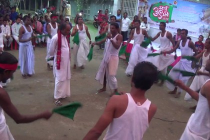 নেত্রকোনায় নবান্ন উৎসবে হারিয়ে যাওয়া জারি গানের আয়োজন