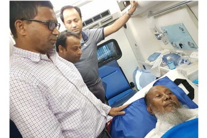 সিঙ্গাপুর নেওয়া হল মহিউদ্দিন চৌধুরীকে