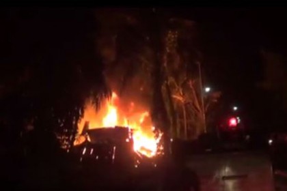নড়াইলে তুলার গোডাউনে আগুন