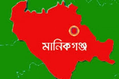 মানিকগঞ্জে স্বর্ণের দোকানে ডাকাতি, স্বর্ণ ব্যবসায়ীদের বিক্ষোভ