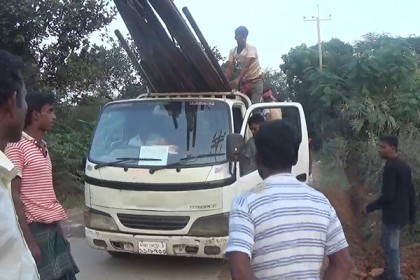আশুলিয়ায় অবৈধ গ্যাস সংযোগ বিছিন্ন