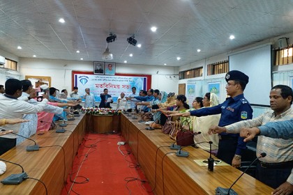 নেত্রকোনায় দুদকের প্রতিষ্ঠাবার্ষিকীতে মতবিনিময় সভা