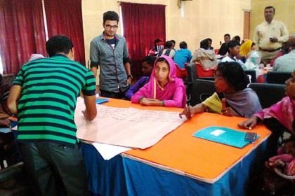 মেহেরপুরে প্রতিবন্ধীদের নিয়ে কর্মশলা
