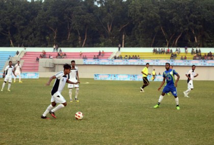 শেখ রাসেল ফুটবল টুর্নামেন্টের কোয়ার্টার ফাইনালে নৌ বাহিনীর জয়
