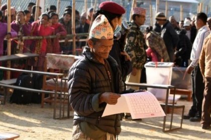 নেপালে জাতীয় নির্বাচনে ভোট গ্রহণ শুরু