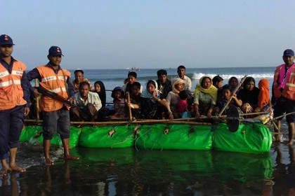 শাহপরীরদ্বীপ থেকে ২৫ রোহিঙ্গা উদ্ধার