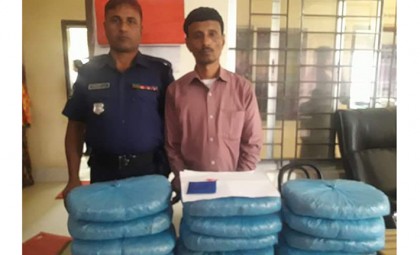 চৌদ্দগ্রামে গাঁজা-ইয়াবাসহ মাদক ব্যবসায়ী আটক 