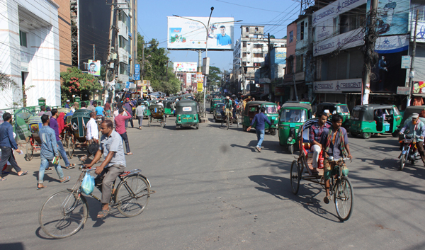 সিলেটে সাড়া নেই হরতালে