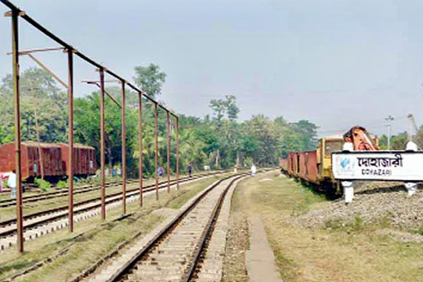 অগ্রগতি হচ্ছে দোহাজারি-কক্সবাজার রেললাইনের