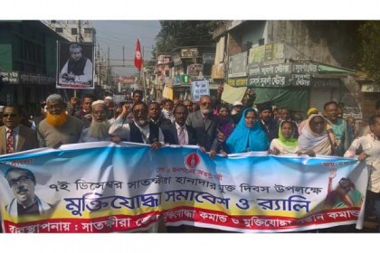 সাতক্ষীরায় হানাদার মুক্ত দিবস পালিত