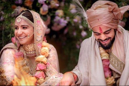 বিয়ের রাতে কোহলিকে হেলমেট পরার পরামর্শ ভাইরাল! 
