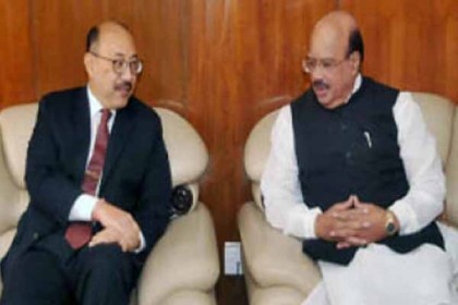 স্বাস্থ্যমন্ত্রীর সাথে ভারতের হাইকমিশনারের সাক্ষাৎ