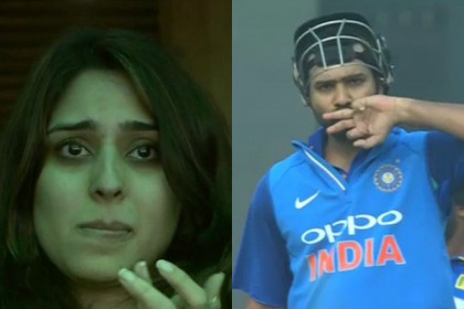 বিবাহবার্ষিকীতে স্ত্রীকে কাঁদালেন রোহিত শর্মা! (ভিডিও)