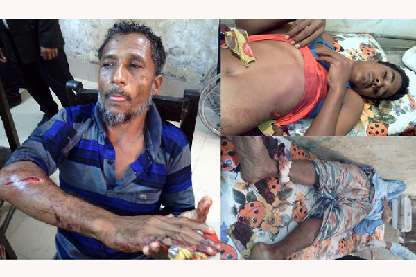 কলাপাড়ায় পুলিশের উপস্থিতিতে দুই গ্রুপের রক্তক্ষয়ী সংঘর্ষ

