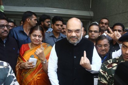 গুজরাট বিধানসভার দ্বিতীয় দফার নির্বাচন শুরু