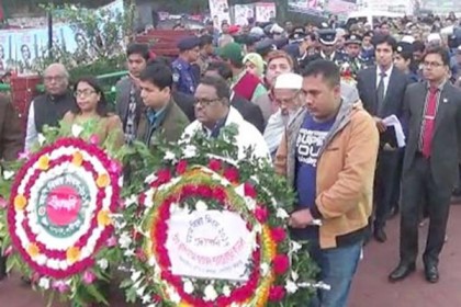 লক্ষ্মীপুরে শ্রদ্ধা ভালোবাসায় মুক্তিযুদ্ধে শহীদদের স্মরণ 
