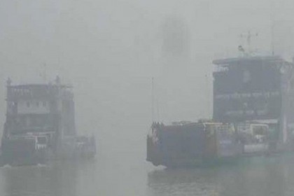 কাঁঠালবাড়ী-শিমুলিয়া নৌরুটে ফেরি চলাচল বন্ধ