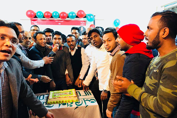 উৎসাহ-উদ্দীপনায় লন্ডনে ছাত্রলীগের প্রতিষ্ঠাবার্ষিকী উদযাপন