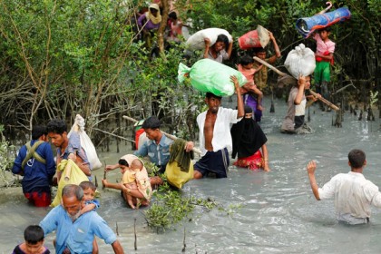 টেকনাফ সীমান্ত দিয়ে দেড় শতাধিক রোহিঙ্গার অনুপ্রবেশ