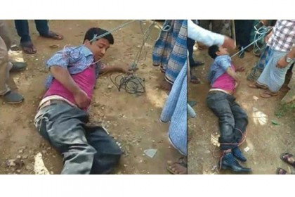 অভিভাবককে শিক্ষকদের নির্যাতনের সেই ঘটনায় তোলপাড়