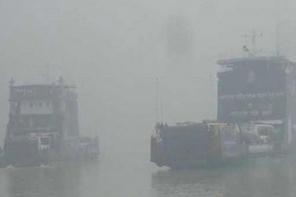 কাঁঠালবাড়ী-শিমুলিয়া রুটে ফেরি চলাচল বন্ধ