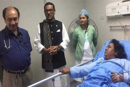 আইভীকে দেখতে গেলেন ওবায়দুল কাদের