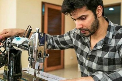 দর্জির কাজ করছেন বরুণ ধাওয়ান 