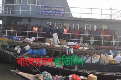 সুন্দরবনে ১৫ কোটি টাকার কাঁকড়া ও মাছের পোনা উদ্ধার