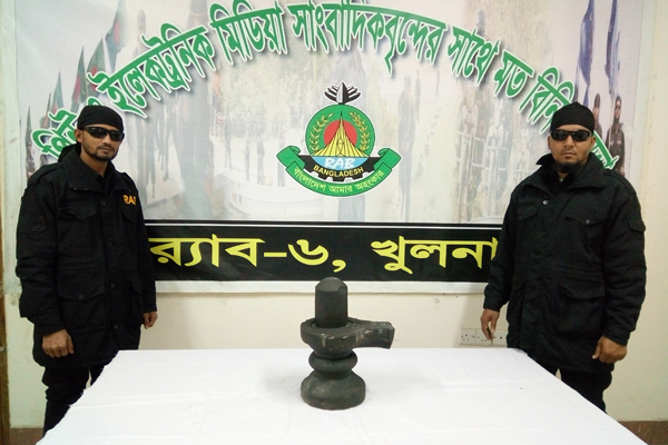 বাগেরহাটে ১৮ কোটি টাকা মূল্যের শিবমূর্তি উদ্ধার