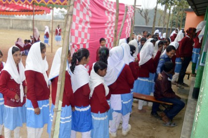 ঠাকুরগাঁও গিলাবাড়ী বিদ্যালয়ে স্টুডেন্টস কেবিনেট নির্বাচন