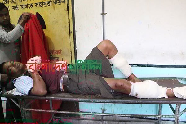 সিলেটে মামলার আসামিকে কোপাল প্রতিপক্ষ
