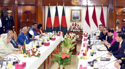 বাংলাদেশ ও ইন্দোনেশিয়ার মধ্যে ৫ চুক্তি-সমঝোতা 
