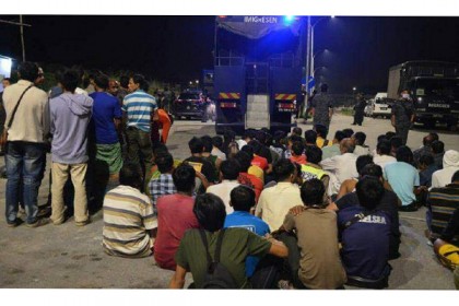 মালয়েশিয়ায় ১০ বাংলাদেশিসহ আটক ১১০