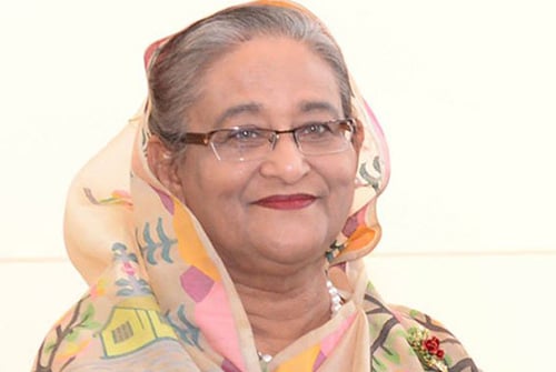 বঙ্গবন্ধুকন্যাকে বরণের অপেক্ষায় সিলেট