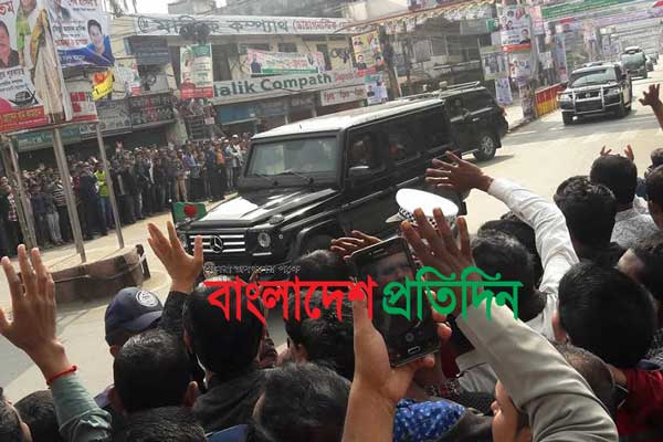 সিলেটে প্রধানমন্ত্রী শেখ হাসিনা
