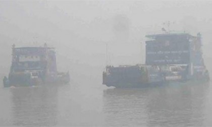 পাটুরিয়া-দৌলতদিয়া নৌপথে ফেরি চলাচল শুরু