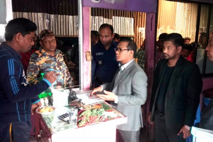 কোম্পানীগঞ্জে ৫ প্রতিষ্ঠানকে জরিমানা