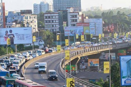 মহাখালী ফ্লাইওভারে ফের যান চলাচল শুরু 