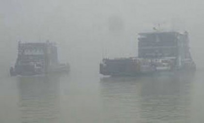 কাঁঠালবাড়ী-শিমুলিয়া নৌরুটে ফেরি চলাচল বন্ধ