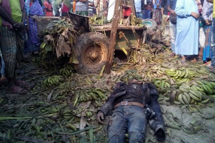 জামালপুরে ট্রেনের ধাক্কায় ট্রাক্টর চালক নিহত 

