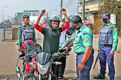 ঢাকায় দাঁড়াতেই দেবে না পুলিশ
