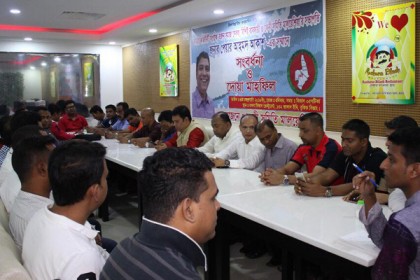 মালয়েশিয়ায় ফেনী সমিতির সভাপতিকে সংবর্ধনা