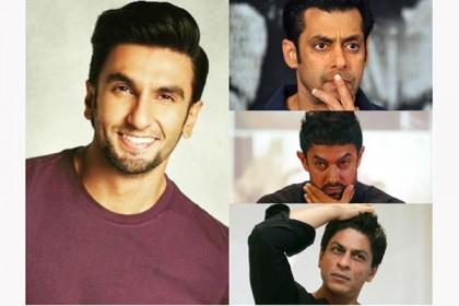 খানদের রেকর্ড গুঁড়িয়ে দিলেন রণবীর সিং