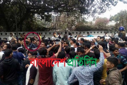 খালেদার গাড়ি বহরে হাবিব-উন নবী সোহেল